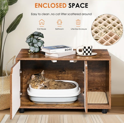 Limited Cat Litter Box Enclosure